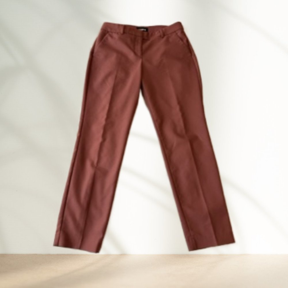 Express : Columnist Ankle Mid Rise Slacks